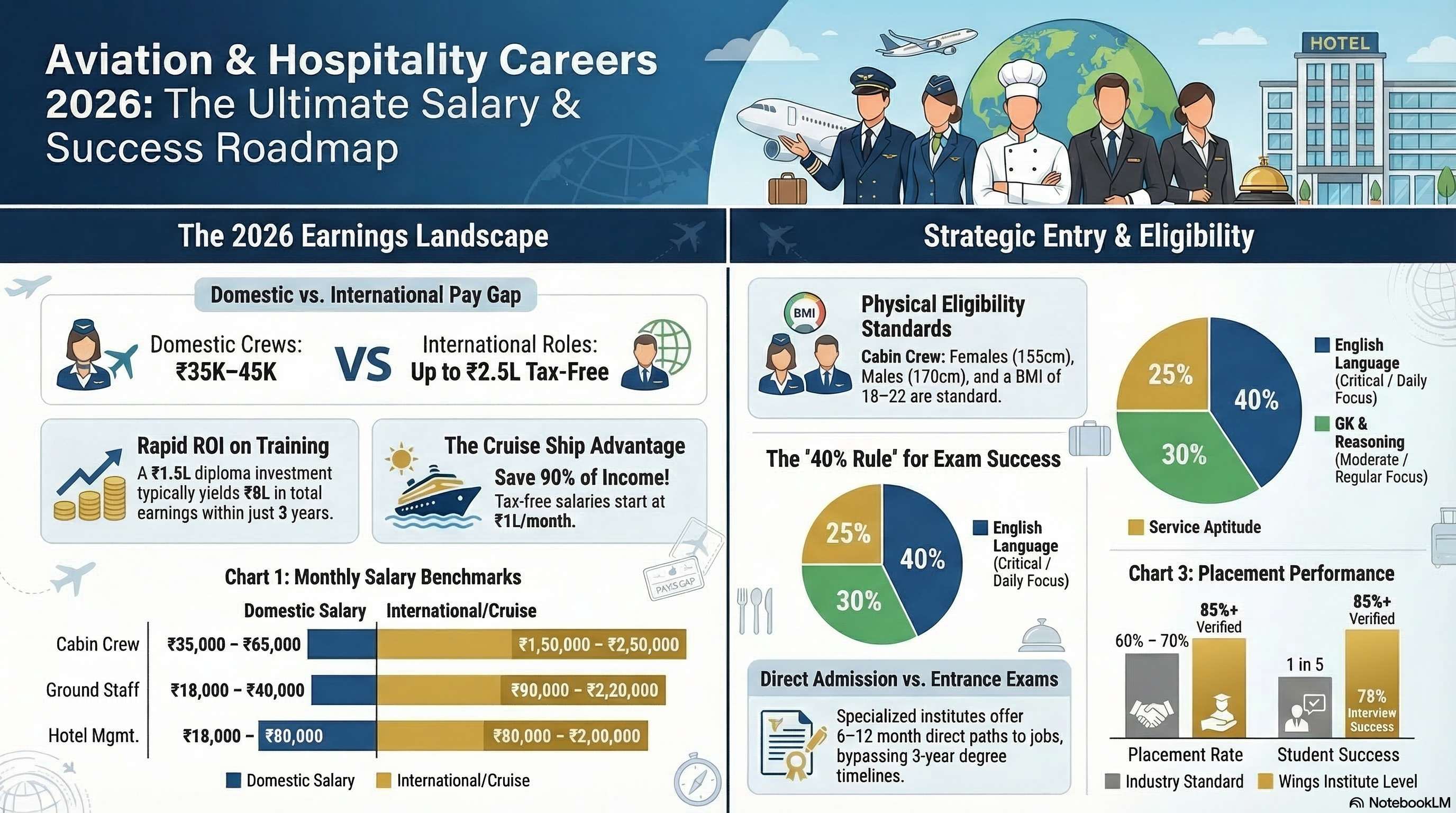Hotel Management Entrance Exam Preparation 2026: Complete Strategy & Tips Guide - Hotel Mgmt career guide from Wings Institute Vadodara Gujarat